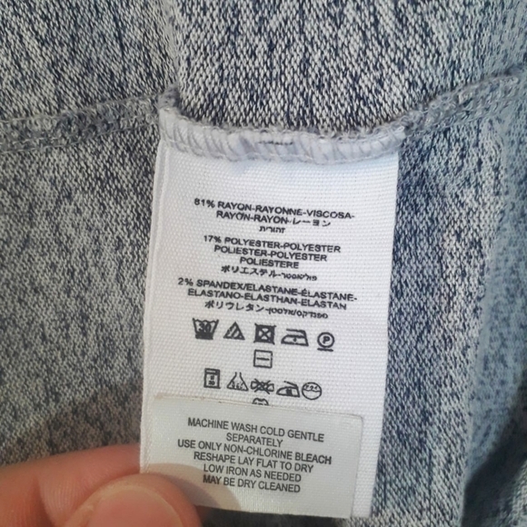 Free People | Ginger Heathered Navy Blue D… - Picture 8 of 10